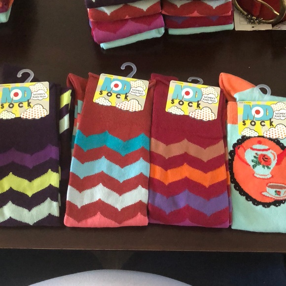 mod sock Other - Funky MOD socks women’s knee high one size